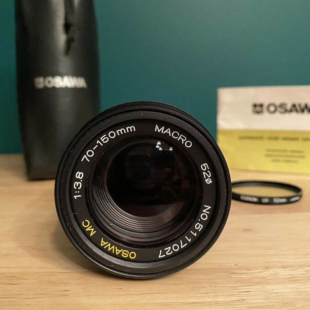 Osawa Mark II 70-150mm F3.8 Macro Zoom Lens Konica Mount